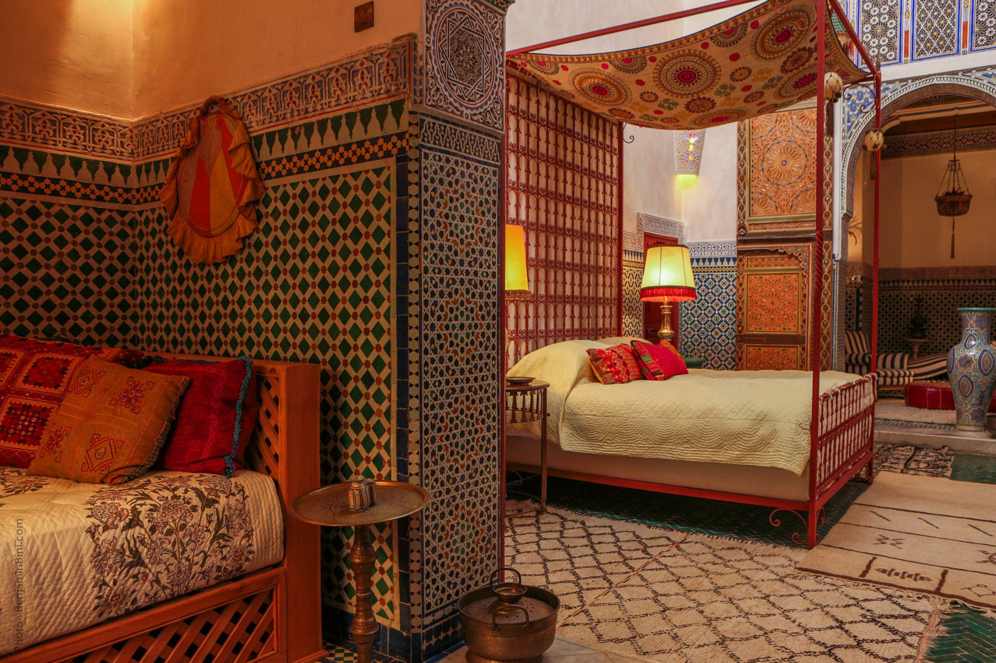 Riad Jardin Des Biehn Fez Exterior foto